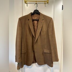 Jos. A. Bank Windowpane Sport Coat - 48 LG